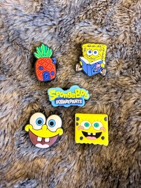 SpongeBob Jibbitz, Croc Charms - Set # 35